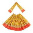 Devi Dress - 10 x 19 Inches | Silk Border Design Mata Dress  Devi Vastra for Deity Hot on Sale