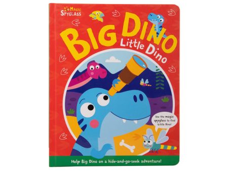 Magic Spyglass - Big Dino Little Dino - English | Childrens Activity Book  Educational Book Supply