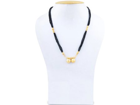 Long Mangalsutra - 9 Inches | Mangala Sutra  Black Mangalsutra for Deity Online