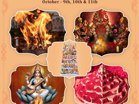 Navarathri-2024 | Package 3( Days 7-9)  9th,10th & 11th(3rd Oct to 12th Oct) Online Sale