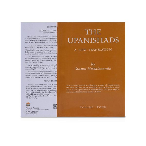 The Upanishads - A New Translation - Volume 4 - English | by Swami Nikbilananda  Upanishad Book Online Sale