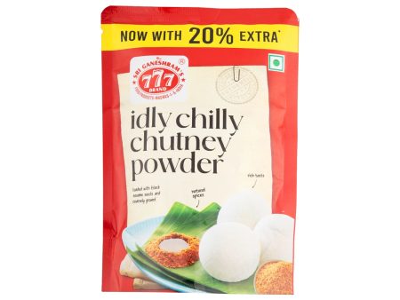 Idly Chilly Chutney Powder - 120 Gms | Idli Chilli Powder  Idli Podi  Idli Powder Online Hot Sale