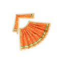 Amman Pavadai - 5 Inches | Mata Dress  Devi Vastra  Mata Poshak for Deity  Assorted Colour Online