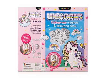 Unicorns Colour - Me Magnets Colouring Book - English | Childrens Book  Adult Colouring Book Cheap