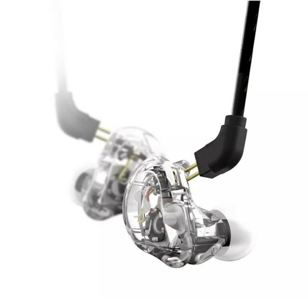 Stagg SPM-235 In Ear IEM Earphones 2 Drivers Sound Isolating Monitor Transparent For Sale