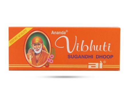 Ananda Vibhuti Sugandhi Dhoop - 20 Gms | Loban  Dhoop Sticks  Dhoop Batti for Pooja on Sale