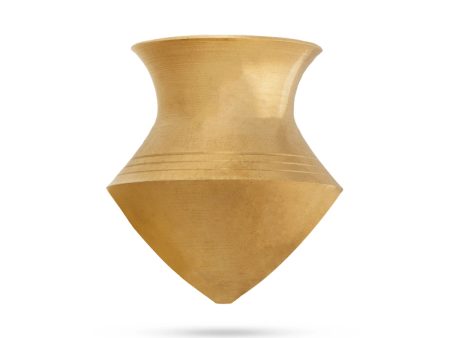 Abhishek Lota - 1.5 x 1.5 Inches | Abhishek Pot  Shivling Lota  Brass Lota for Shivling  25 Gms Approx Supply