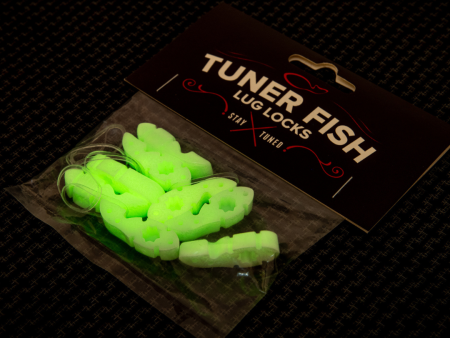 Tuner Fish Lug Locks GLOW IN THE DARK 8 Pack (LIMITED EDITION) Supply