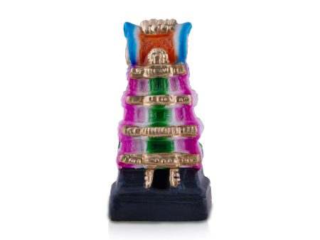 Gopuram Clay Golu Bommai - 6 x 3 Inches | Giri Golu Doll  Navaratri Golu Bomma Gombe Bommai Online Hot Sale