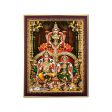 Lakshmi Kubera Dhanakarshana Photo Frame | Picture Frame for Pooja Room Decor Supply