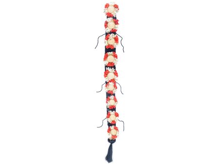 Readymade Jadai - 26 Inches | Artificial Flower Jadai  Readymade Poo Jadai for Decoration Supply