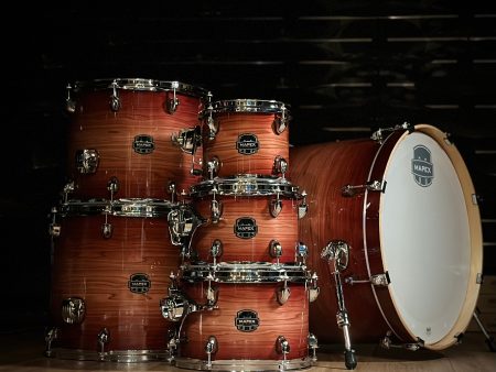 Mapex Armory Drum Kit Shell Pack | 6pc 22  - Redwood Burst 8  Tom Pack Online Hot Sale