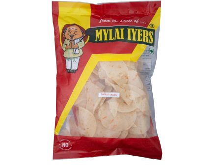 Mylai Iyers Carrot Vadam - 200 Gms | Carrot Vathal  Carrot Papad For Discount