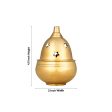 Nanda Deepam With Lid - 4.5 x 3 Inches | Brass Nanda Vilakku  Nandha Vilakku for Pooja  220 Gms Approx Online Hot Sale