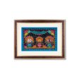 Pattachitra Painting Frame - 17 x 13 Inches | Puri Jagannath Hand Painted Frame  Patachitra Painting for Home Online Sale