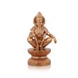 Ayyappan Statue - 2.75 x 1.5 Inches | Panchaloha Statue  Ayyappa Idol  Ayyappan Vigraham for Pooja  170 Gms For Discount