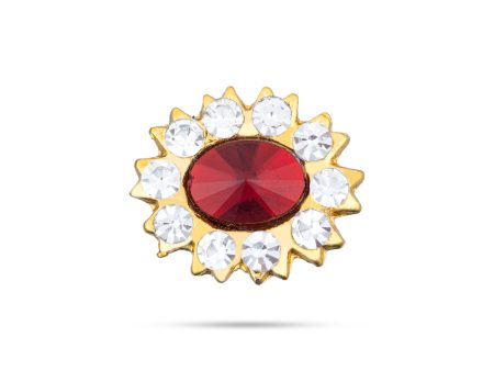 Stone Bindi - 0.5 Inch | Stone Pottu  Bindi With Stone  Stone Tilak for Deity For Cheap