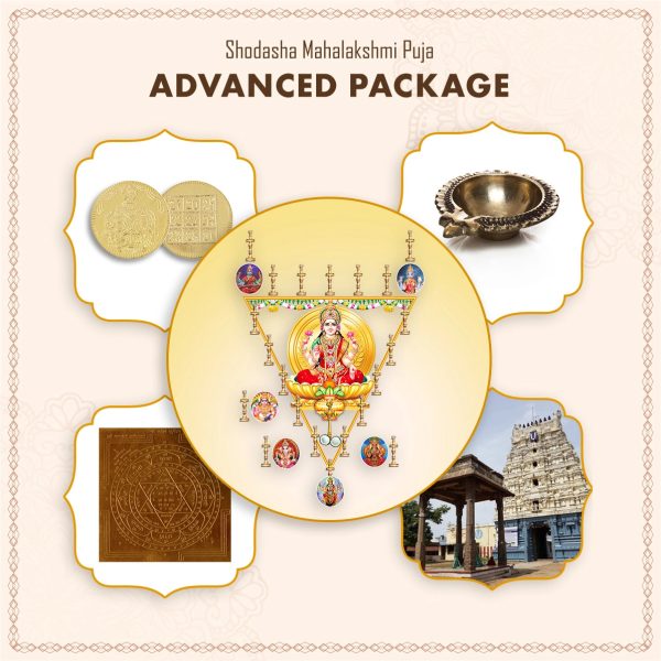 Shodasha Mahalakshmi Puja | 01st Nov-2024  Advanced Package  Shodasa Mahalakshmi Pooja for Wealth & Prosperity For Sale