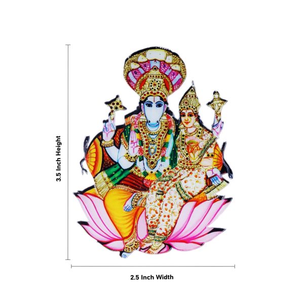 Lakshmi Hayagreevar Fridge Magnet - 3.5 x 2.5 Inches | Photo Magnet  Picture Magnet for Home Cheap