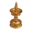 Kerala Vilakku - 6 Inches 255 Gms | 5 Face Nilavilakku  Brass Kerala Lamp for Pooja Fashion