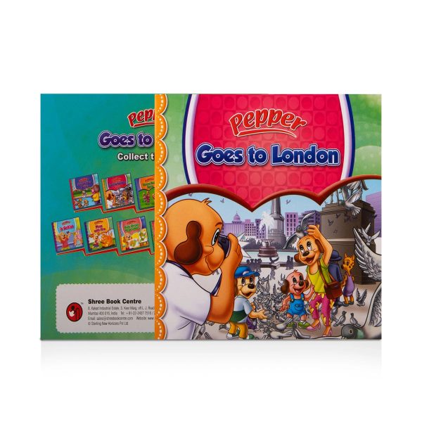 Pepper Goes To London - English | Childrens Book For Sale