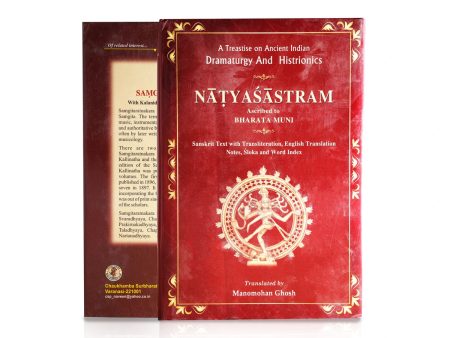 Natyasastram - 2 Volumes Set - Sanskrit - English | by Bharata Muni, Manomohan Ghosh  Dance Book Online