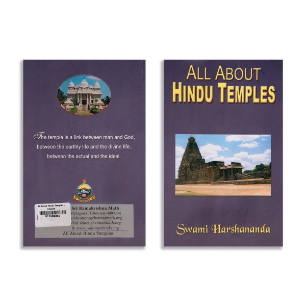 All About Hindu Temples - English | by Swami Harshananda  Hindu Religious Book Fashion