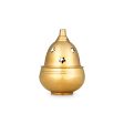 Nanda Deepam With Lid - 4.5 x 3 Inches | Brass Nanda Vilakku  Nandha Vilakku for Pooja  220 Gms Approx Online Hot Sale