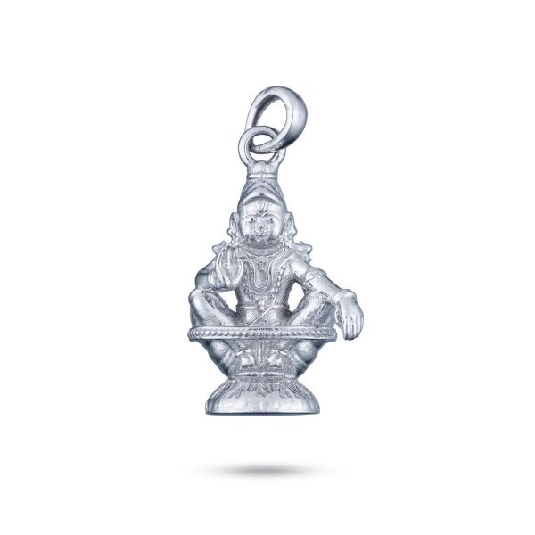 Ayyappa Dollar | Silver Ayyappa Locket  Silver Ayyappa Swamy Dollar for Men And Women Supply