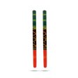 Dandiya Sticks Pair - 14 Inches | Decorated Dandiya Kolattam Stick  Handmade Dandiya Sticks for Dance For Discount