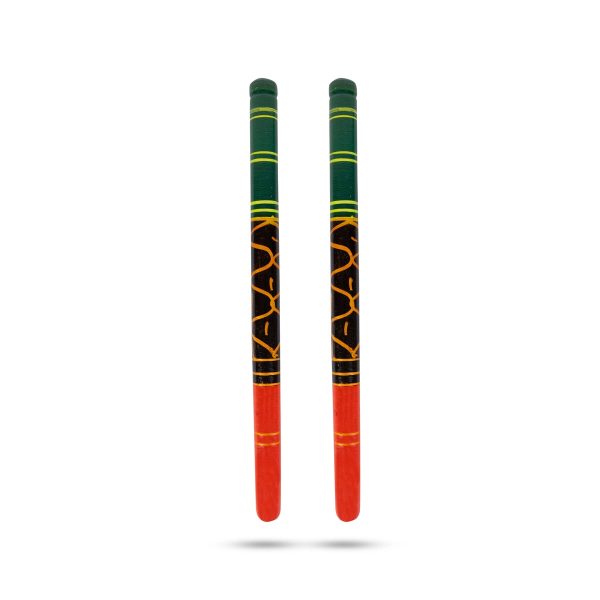 Dandiya Sticks Pair - 14 Inches | Decorated Dandiya Kolattam Stick  Handmade Dandiya Sticks for Dance For Discount