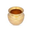 Brass Lota - 5 x 4.25 Inches | Brass Chombu  Kalash Pot  Kalasam for Pooja  260 Gms Approx For Discount