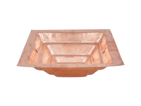 Havan Kund Without Stand - 8.5 x 8.5 Inches | Copper Agnihotra Kund With Handle  Yagna Kund for Pooja  380 Gms Approx Supply