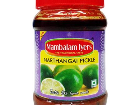 Mambalam Iyers Pickle - 500gms - Narthangai For Sale