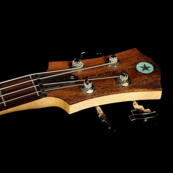 Used 2016 Birdsong D Aquila Decobass Custom Short Scale Electric Bass Natural Hot on Sale