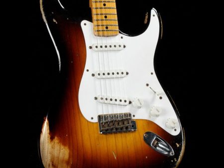 Fender Custom Shop 1954 Stratocaster Relic 60th Anniversary 2 Color Sunburst 2014 Sale