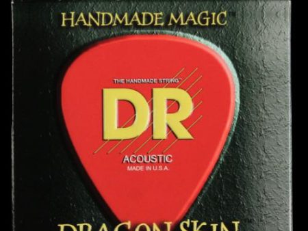 DR Dragon Skin K3 Coated Acoustic Strings (Medium 12-54) Discount