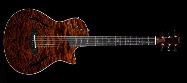 Taylor Custom Shop 2016 NAMM Display BTO T5z Quilt Maple Electric Guitar Brown Stain For Cheap