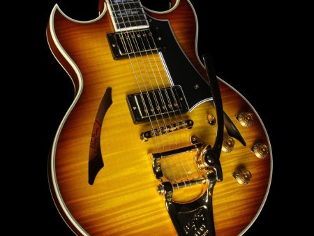 Used Gibson Custom Shop Johnny A. Signature with Bigsby Electric Guitar Sunset Glow For Cheap