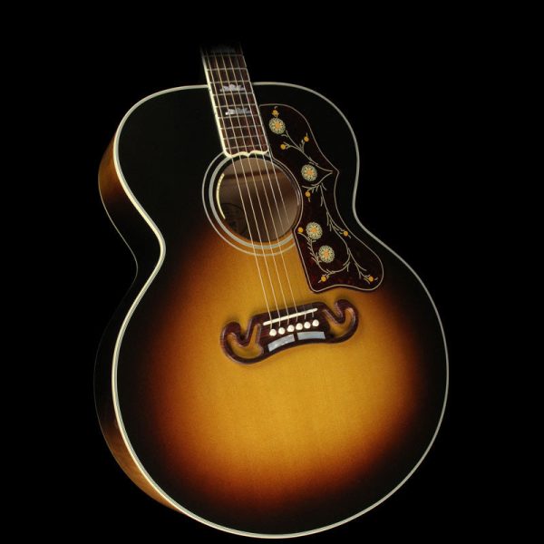 Used Gibson SJ-200 Standard Acoustic Guitar Vintage Sunburst Online Sale