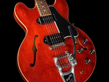 Used 2012 Gibson Custom Shop ES-330 VOS Electric Guitar with Bigsby Vintage Cherry Online