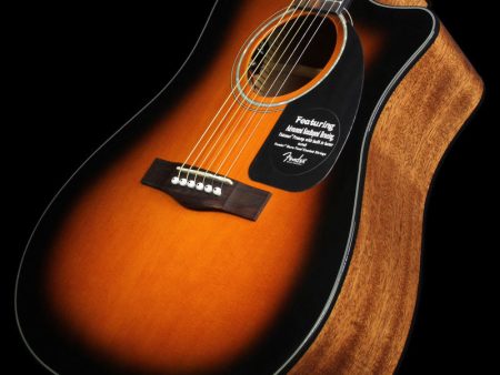 Used Fender CD-60CE Acoustic Guitar Sunburst Online Hot Sale