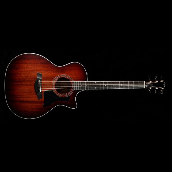 Taylor 324ce Mahogany Top Grand Auditorium Shaded Edgeburst Fashion