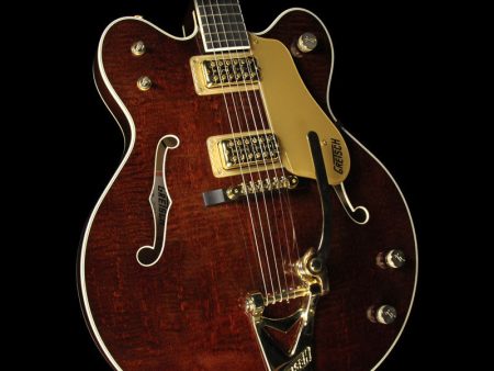 Used 2012 Gretsch G6122II Chet Atkins Country Gentleman Electric Guitar Walnut Stain For Cheap