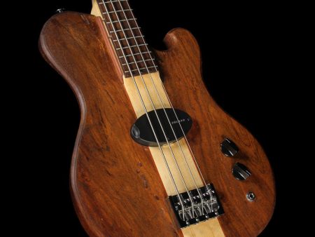 Used 2016 Birdsong D Aquila Decobass Custom Short Scale Electric Bass Natural Hot on Sale