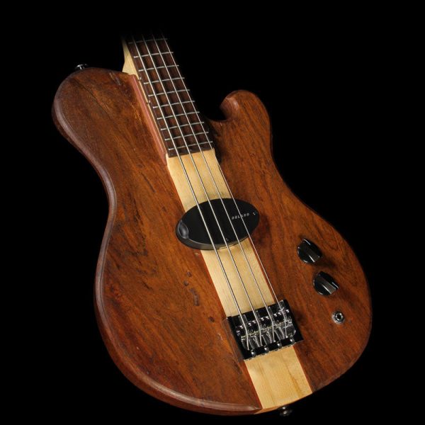 Used 2016 Birdsong D Aquila Decobass Custom Short Scale Electric Bass Natural Hot on Sale