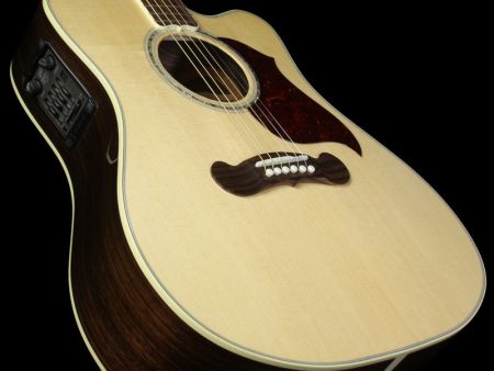 Used Gibson Montana Songwriter Studio Cutaway Dreadnought Acoustic-Electric Guitar Natural For Sale