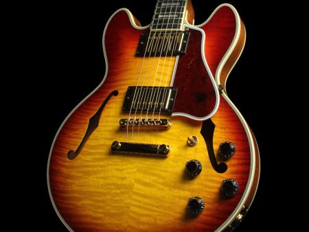 Used 2010 Gibson Custom Shop CS-356 Electric Guitar Bourbon Burst For Sale