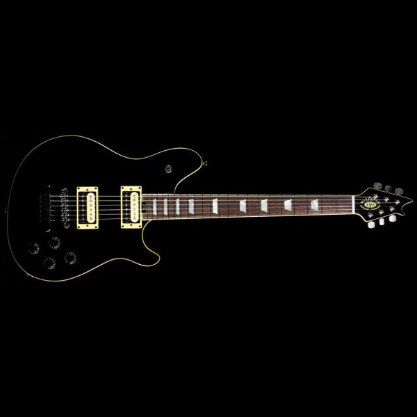 EVH Music Zoo Exclusive Import Wolfgang Custom Electric Guitar Black Hot on Sale