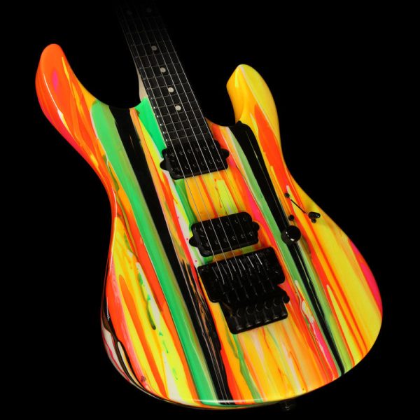 Suhr  80s Shred Modern Electric Guitar Neon Drip Online Sale